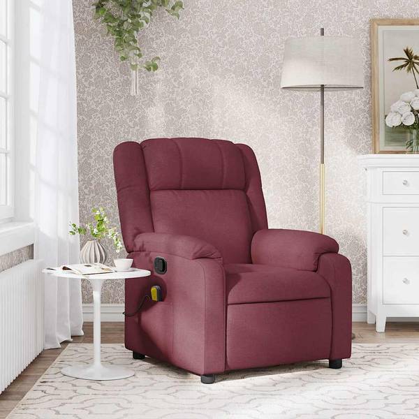 Massagesessel 3032284-4 Rot - Rotbraun
