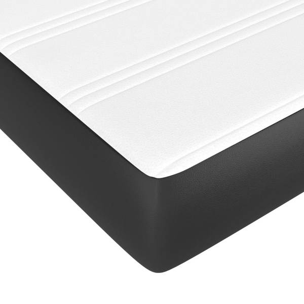 Boxspringbett mit Matratze XT 7992 Schwarz - Holzwerkstoff - 100 x 25 x 203 cm