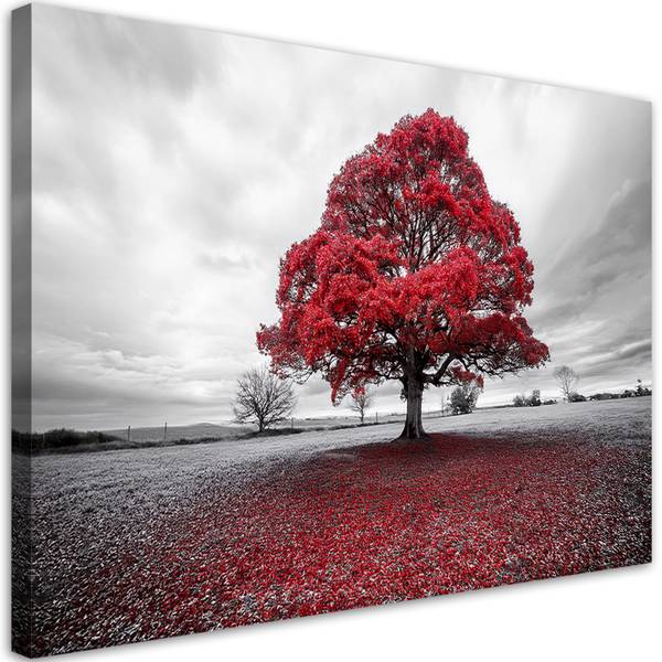 Wandbild baum landschaft landschaft 60 x 40 cm