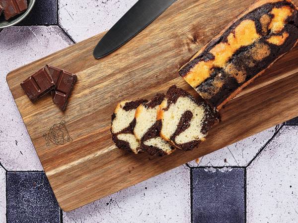 Planche découpe bois acacia STINE 19 x 49 cm