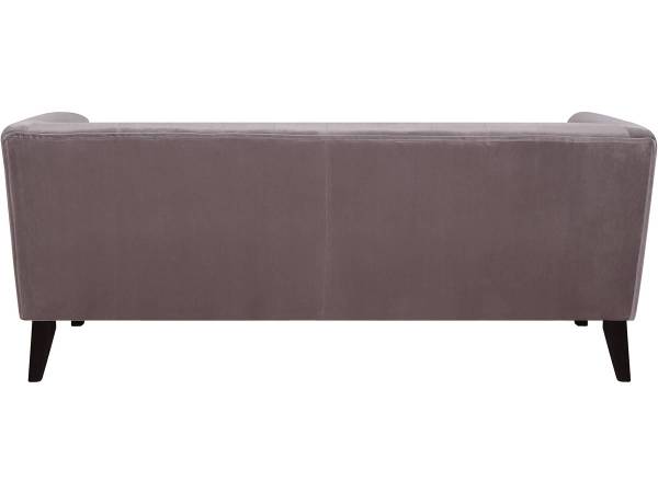 Einzelsofa vanessa Grau - Textil - 82 x 76 x 189 cm
