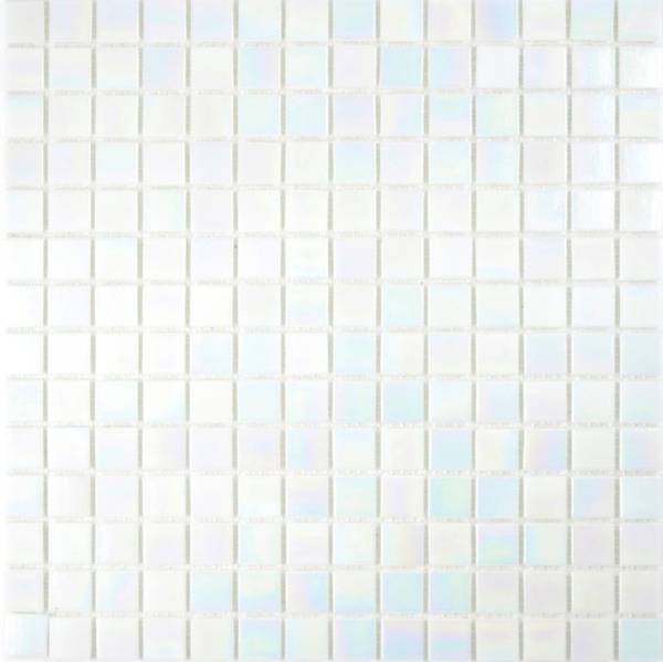 Mosaikfliesen 240-WA02-N Weiß - Glas - 31 x 31 x 31 cm