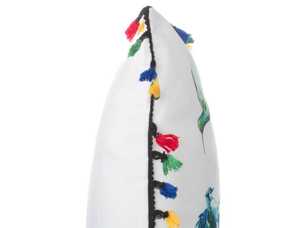 Coussin décoratif MALLOW Bleu - Vert - Textile - 45 x 12 x 45 cm