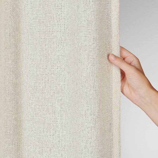 Fertigvorhang JONNA Beige - Textil - 135 x 245 x 1 cm