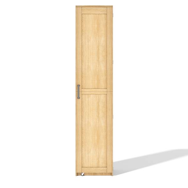 Küchenschrank CHAN285 Ⅵ Braun - Holzwerkstoff - 40 x 183 x 40 cm