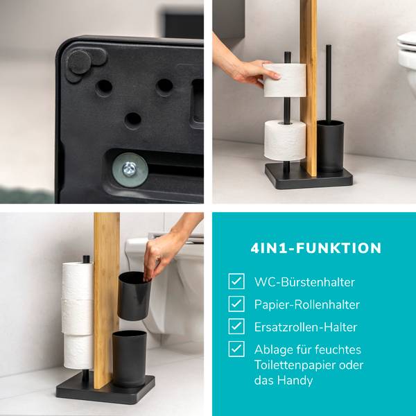 Toilettenständer 93101 Schwarz