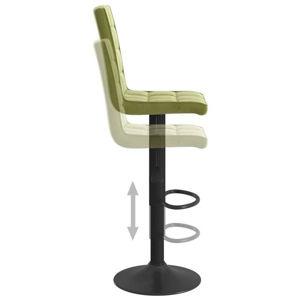 Barhocker 3007175 2er Set Grün - Metall - 40 x 124 x 52 cm