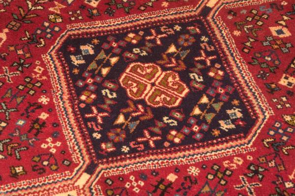 Orientteppich Nomadic Rot - Wolle - 92 x 1 x 278 cm