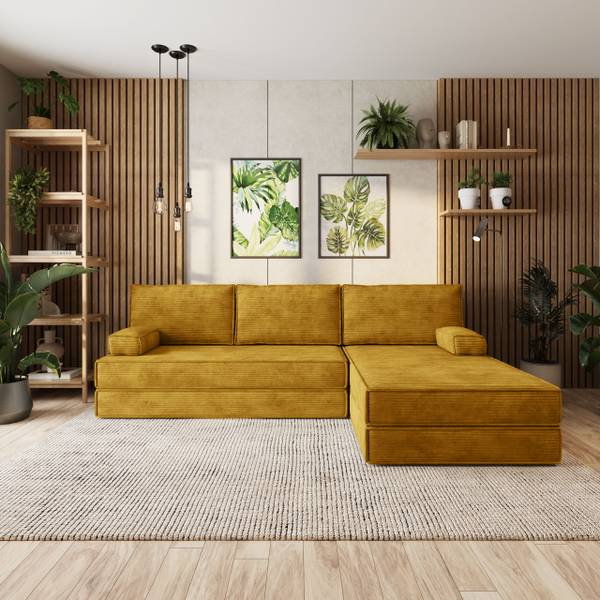 Ecksofa ANKO Gelb