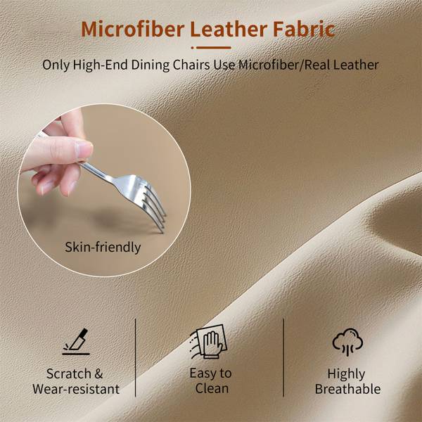 Barhocker Comfora Cremeweiß - Khaki - Einzelstuhl