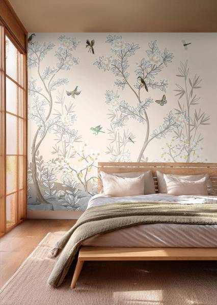 Fototapete 601524 Beige - Papier - 375 x 270 x 270 cm