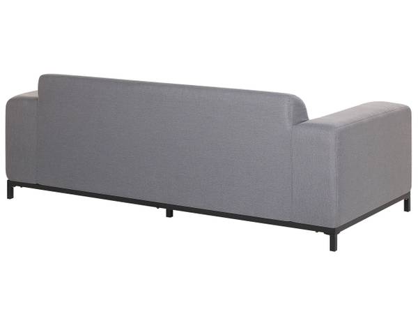 Tuinsofa ROVIGO zwart - grijs