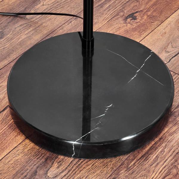 Stehlampe Cesaro Metall - Stein - 45 x 170 x 143 cm