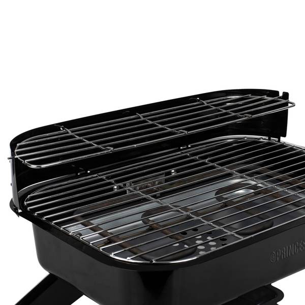 Grill Schwarz - Netzstoff - 32 x 15 x 47 cm