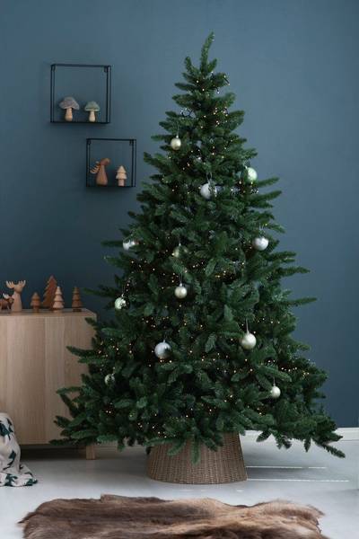 Weihnachtsbaumrock 98996 Beige - Kunststoff - 50 x 25 x 50 cm