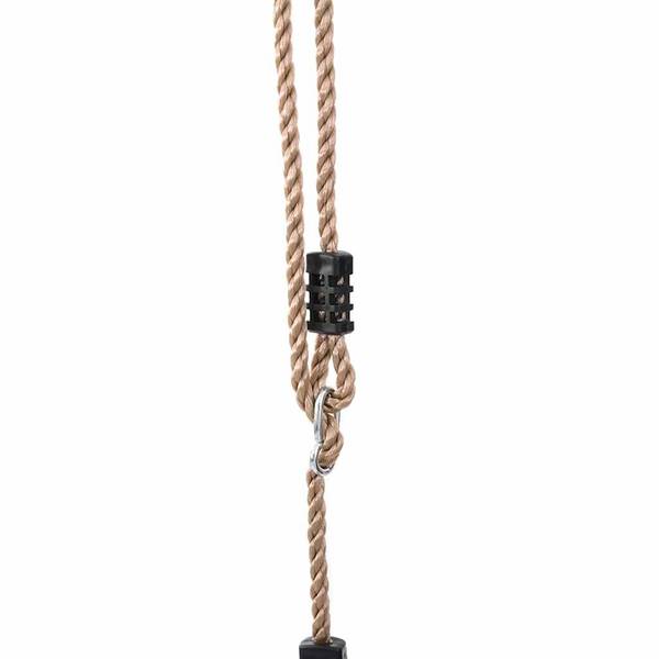 Schaukel 3038413-14 Rot - Stahl - Polyethylen - 185 x 185 x 341 cm