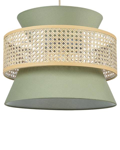 Lampe suspension LUYANO Vert - Vert clair - Bleu pétrole