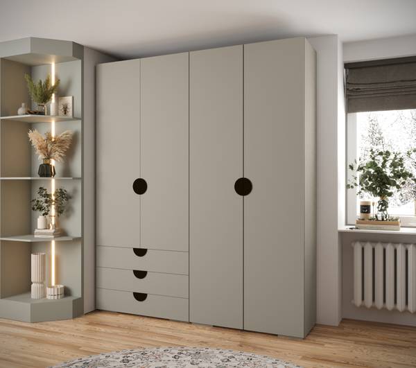 Vestiaire Inova 4 Z15 Noir - Gris