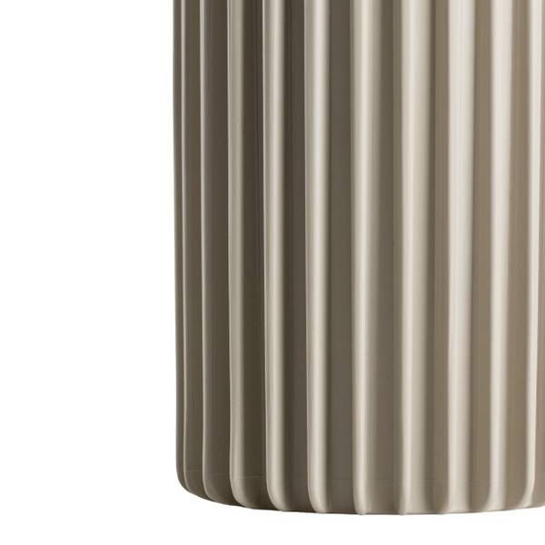 Vase Ribs 3er-Set Beige