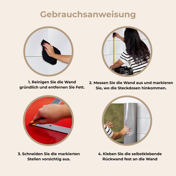 KÜCHENRÜCKWAND Punkte 450 x 60 cm