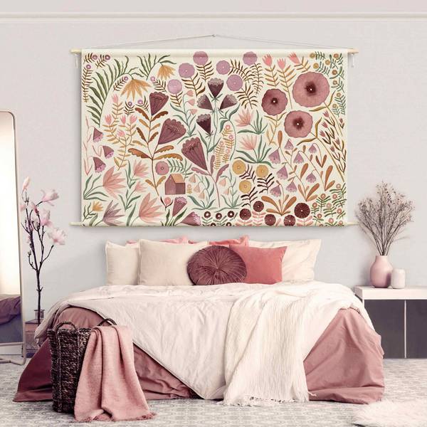 Wandteppich Voglhuber Blumenmeer 145 x 95 cm