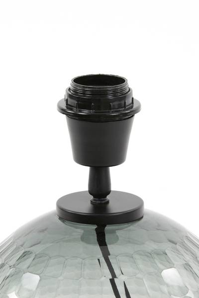 Lampensockel TAIKI Grau - Glas - 20 x 28 x 20 cm