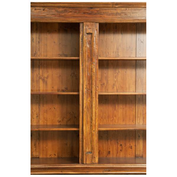 Bücherregal ITALIA Braun - Massivholz - 47 x 235 x 230 cm