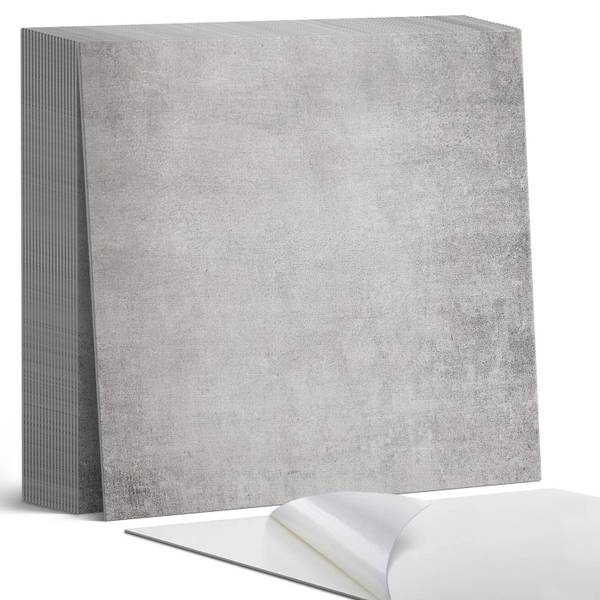 Vinylfliese BetonRoh 20er-Set 20 x 20 cm