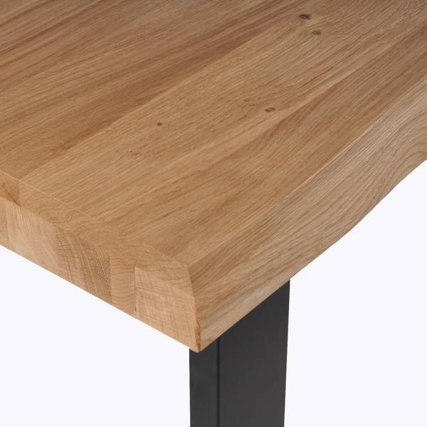 ESSTISCH CANTAL Braun - Massivholz - 100 x 75 x 200 cm