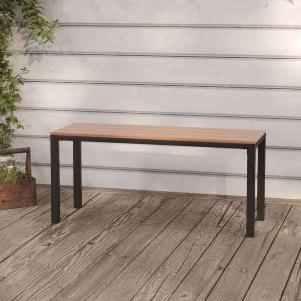 Banc de jardin 3013332 Braun - Stahl - 39 x 45 x 39 cm
