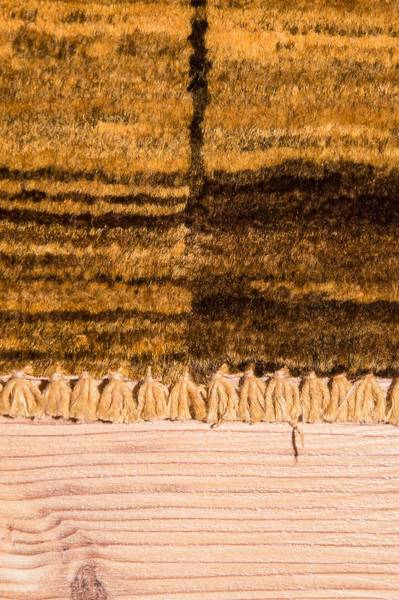 Handgeknüpft Kurzflorteppiche Rot - Wolle - 98 x 1 x 149 cm