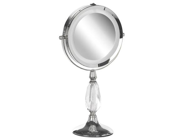 Miroir de table MAURY Argenté