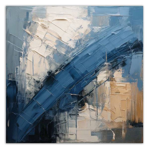 Canvas schilderij Aura 30 x 30 cm