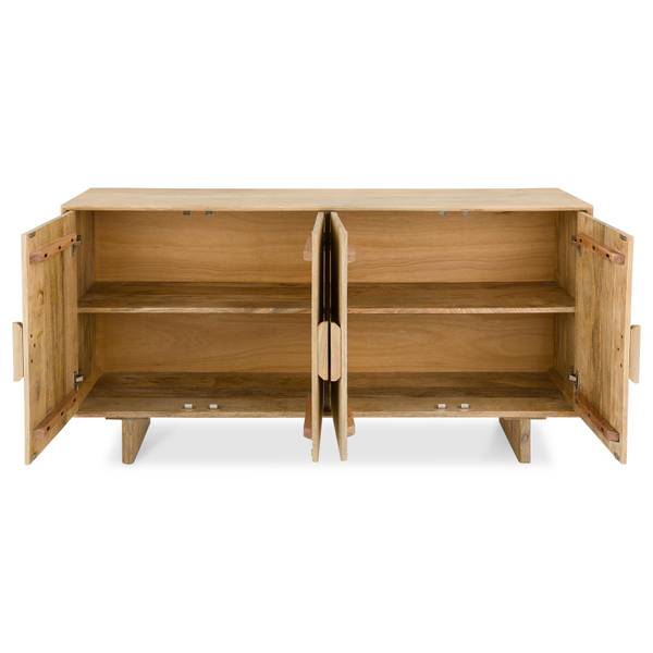 Sideboard DEVA Braun - Mango - 160 x 80 x 40 cm
