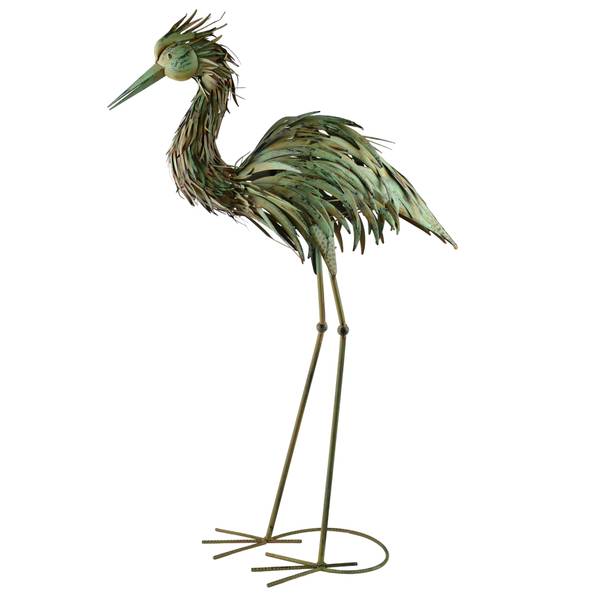 Dekofigur CEDRIC Grün - Metall - 60 x 25 x 25 cm
