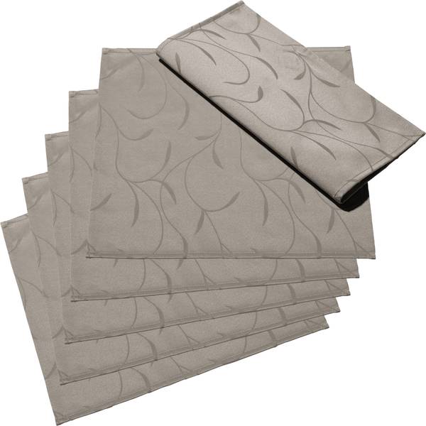 Serviette 6er-Pack 162396 Taupe