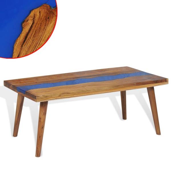 Couchtisch D818 Braun - 50 x 100 cm