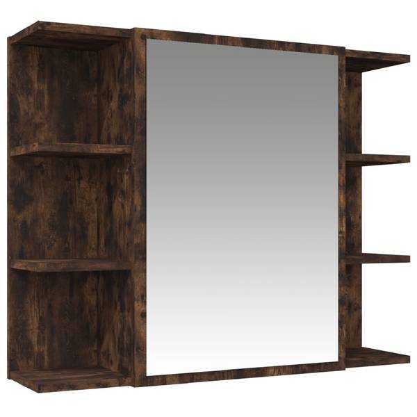 Badezimmermöbel-Set 3003946 (3-teilig) Braun - Polyester - 80 x 64 x 20 cm