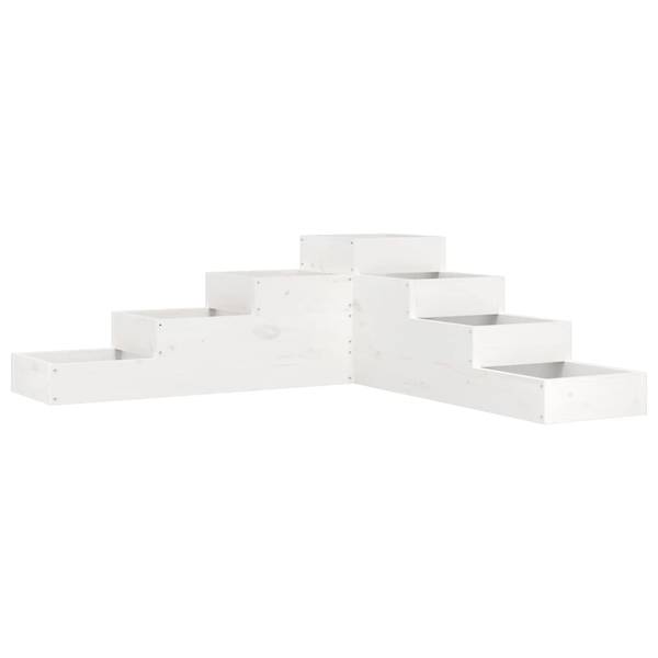 Pflanzentreppe 3029049 Kiefer Weiß Dekor - Pinie Weiß Dekor - 104 x 106 cm