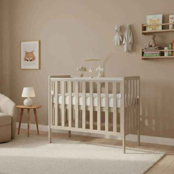 Side-by-side babyseng BeBino Mini beige