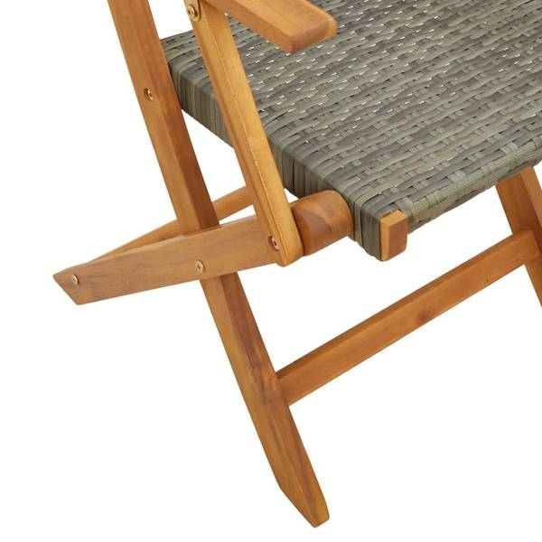 Garten-Essgruppe 3038331-1 3-teilig Grau - 70 x 70 cm
