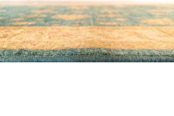 Tapis Ziegler LII Bleu - Laine - 123 x 1 x 187 cm