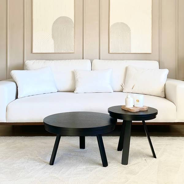 Batea M Couchtisch Schwarz