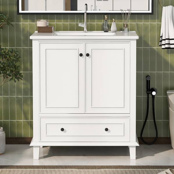 Meuble sous vasque Aphrodite Ⅱ Blanc