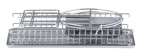 Geschirrabtropfer Exclusiv Duo Edelstahl - Silber