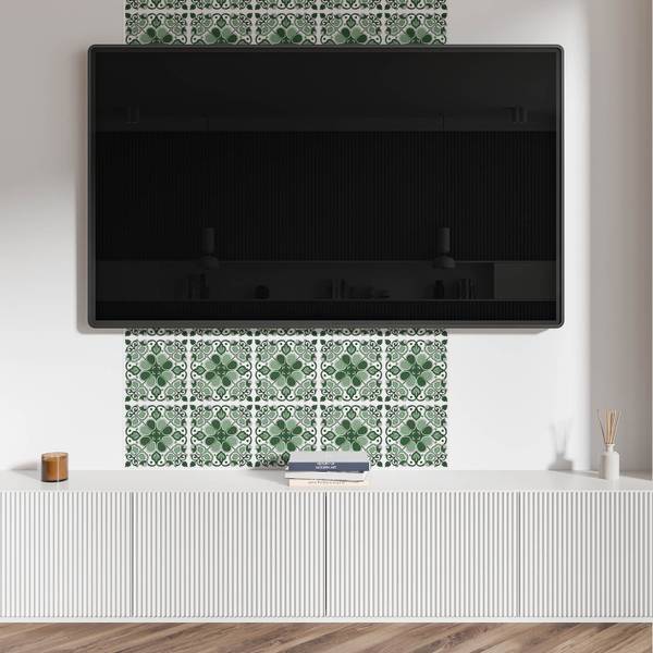 Vinylfliese BlattPflanz 20er-Set 20 x 20 cm