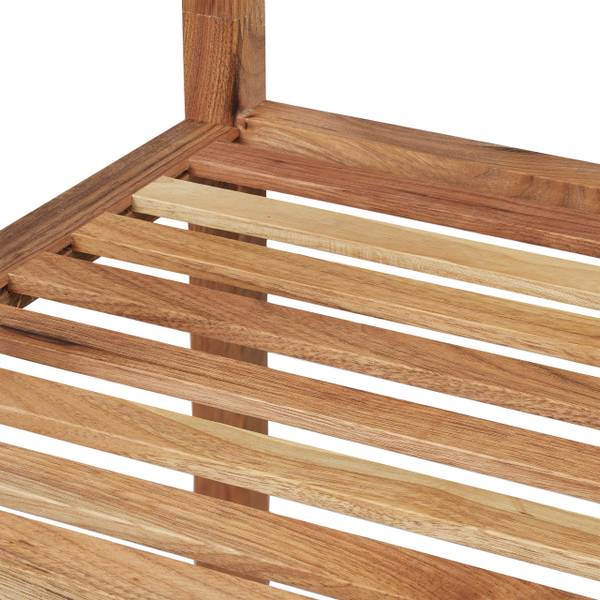 Badkamerrek walnotenhout 5 etages bruin - plaatmateriaal op houtbasis - 36 x 145 x 36 cm