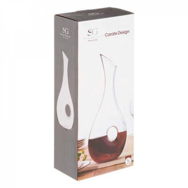 Carafe à boisson froide, carafe en verre Verre - 9 x 37 x 15 cm