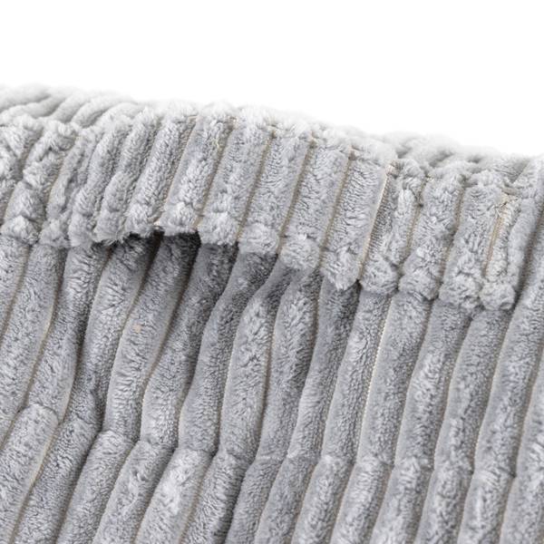 Kindersitzsack Dolce Grau - Cord - 69 x 57 x 85 cm