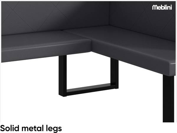 Sitzbänk ERIC_U Grau